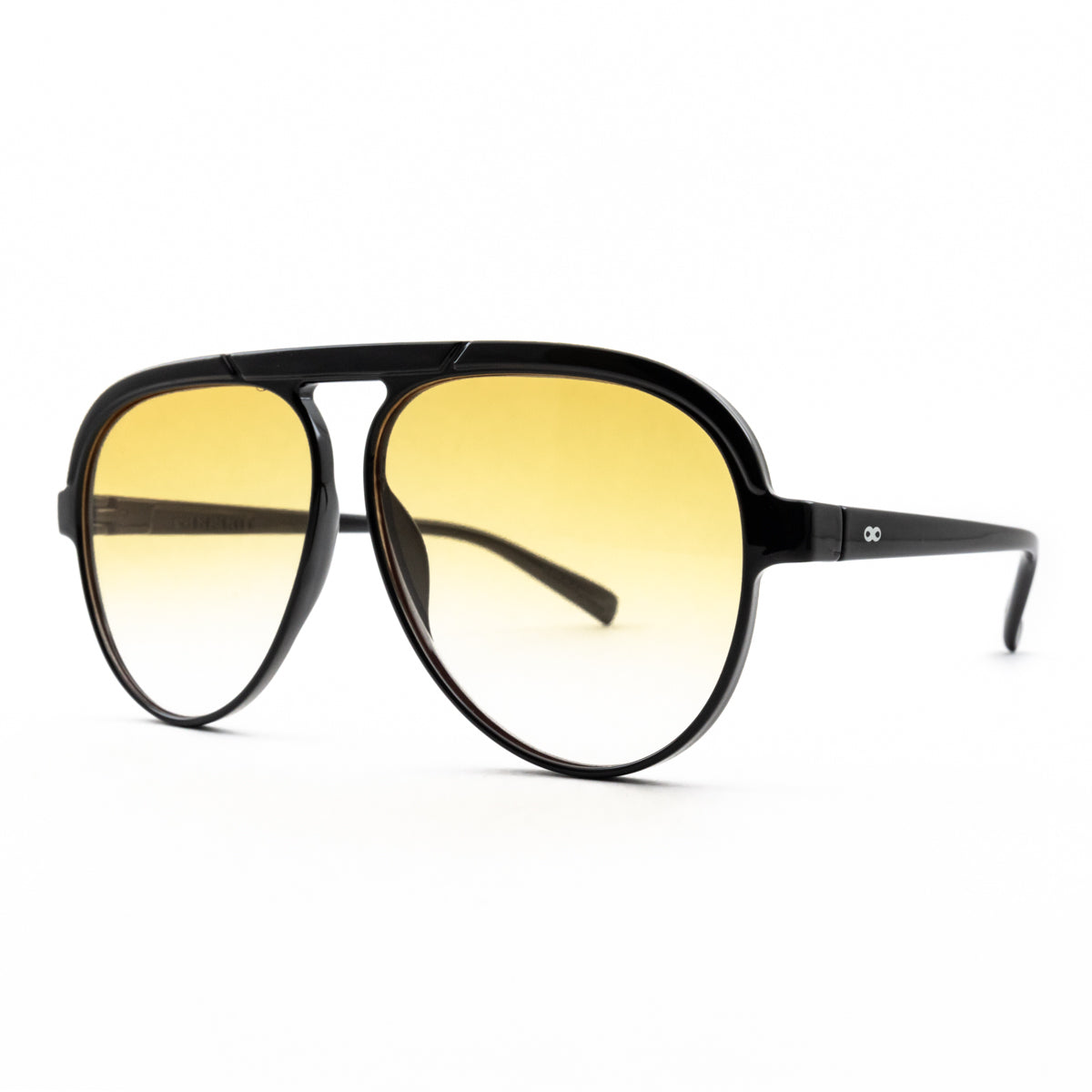 Paris Negro Brillo Lente Naranja Degradé