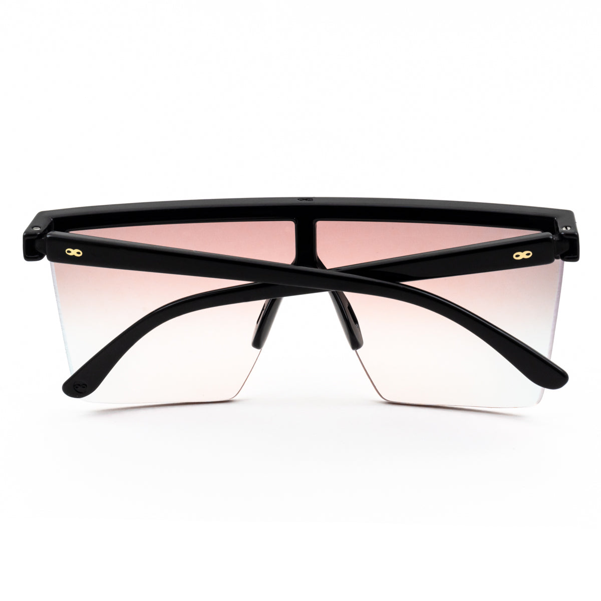 Moscow Negro Brillo Lente Suave Espejada Fresa Degradé