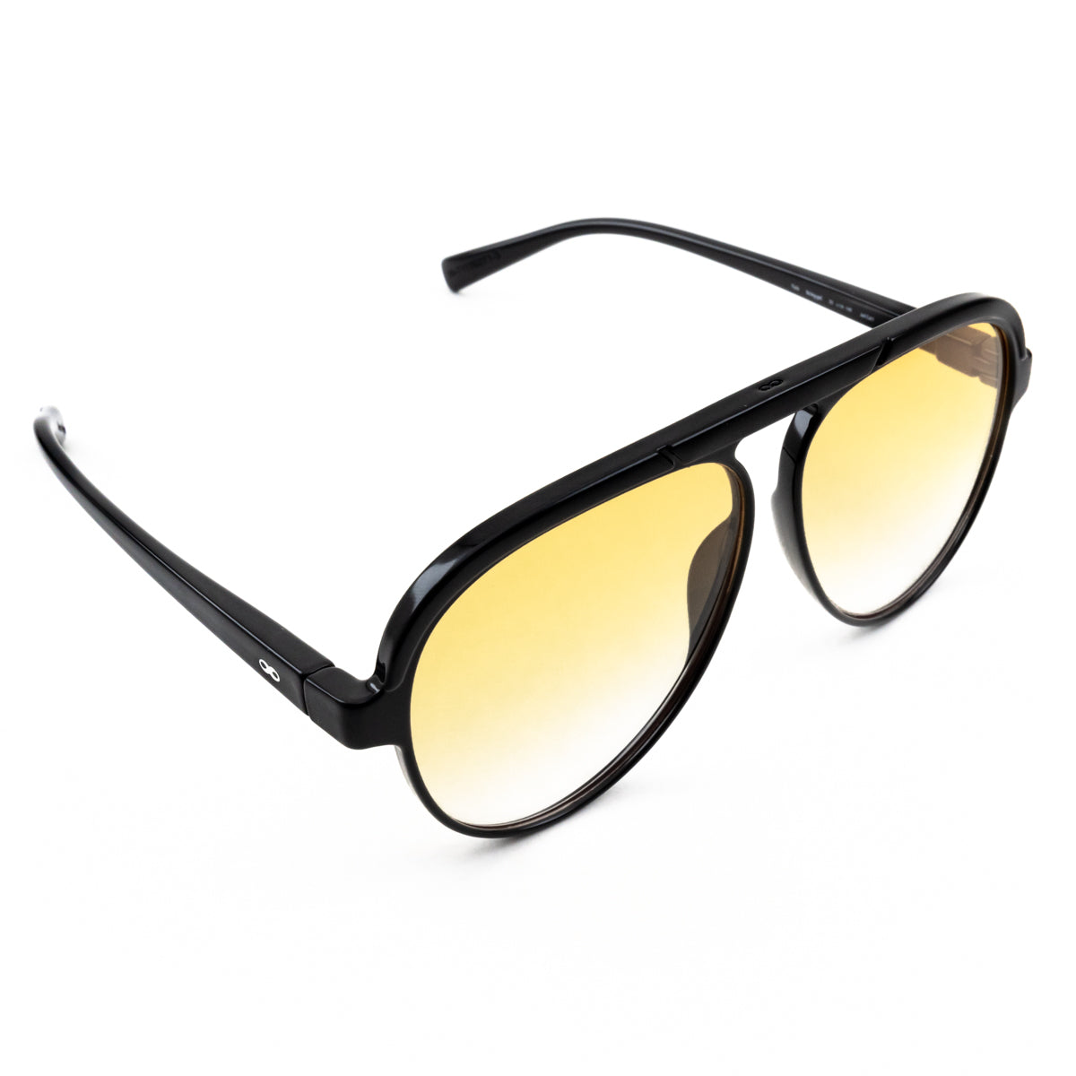 Paris Negro Brillo Lente Naranja Degradé