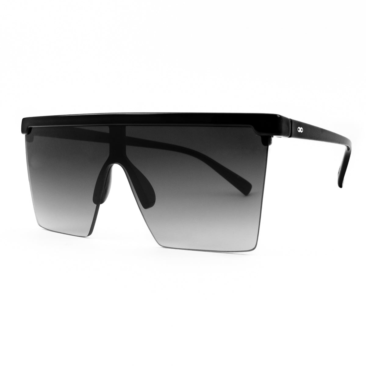 Moscow Negro Brillo Lente Gris Degrade