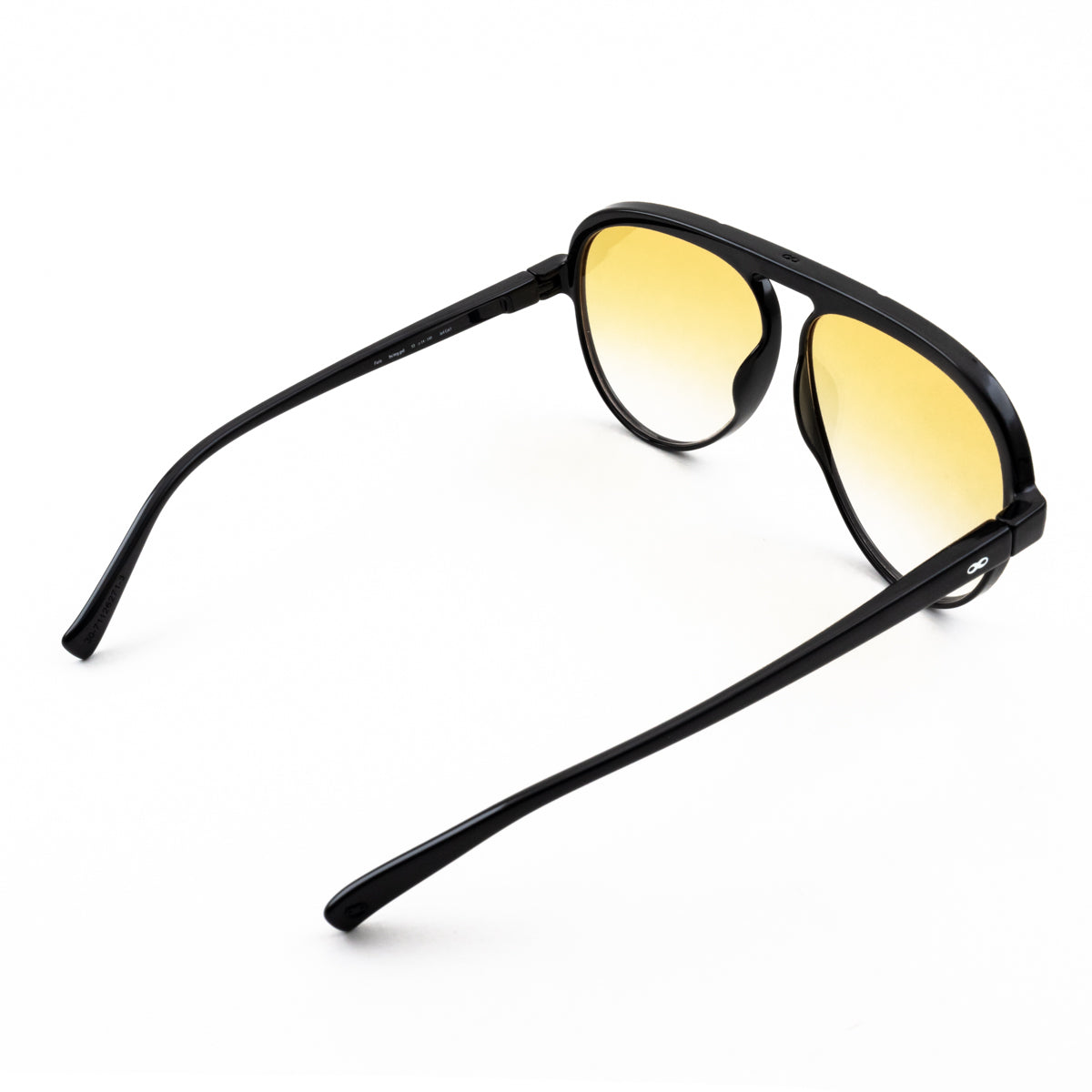 Paris Negro Brillo Lente Naranja Degradé