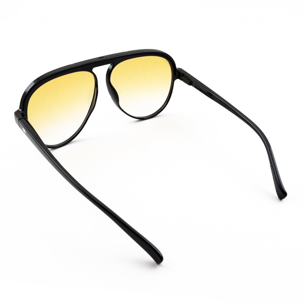 Paris Negro Brillo Lente Naranja Degradé