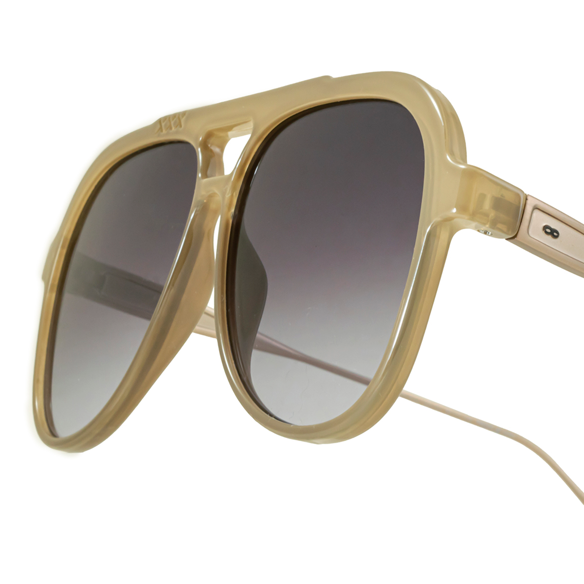 Triple Xxx Metal Milky Brown Lente Gris Degrade