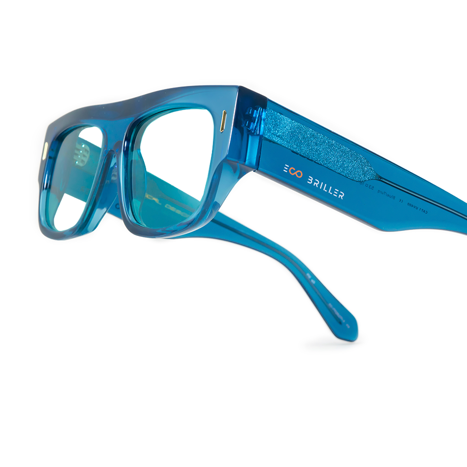 Armazon Glasgow Translucido Azul Eco Sustentable - imagen 3