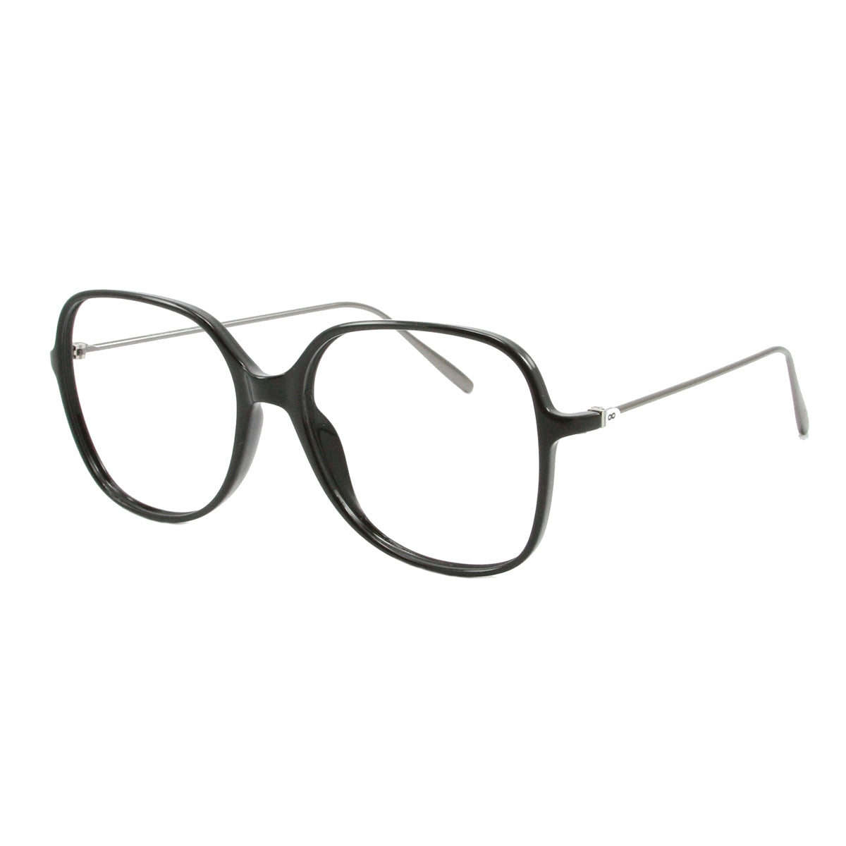 Anteojos Filtro Luz Azul Square Negro Mate Infinit