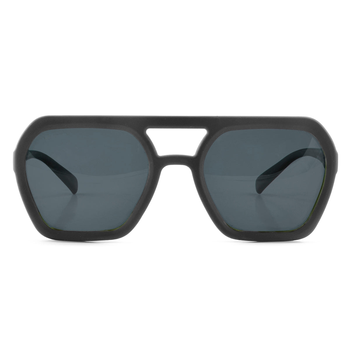 Lyon Negro Mate Lente Gris