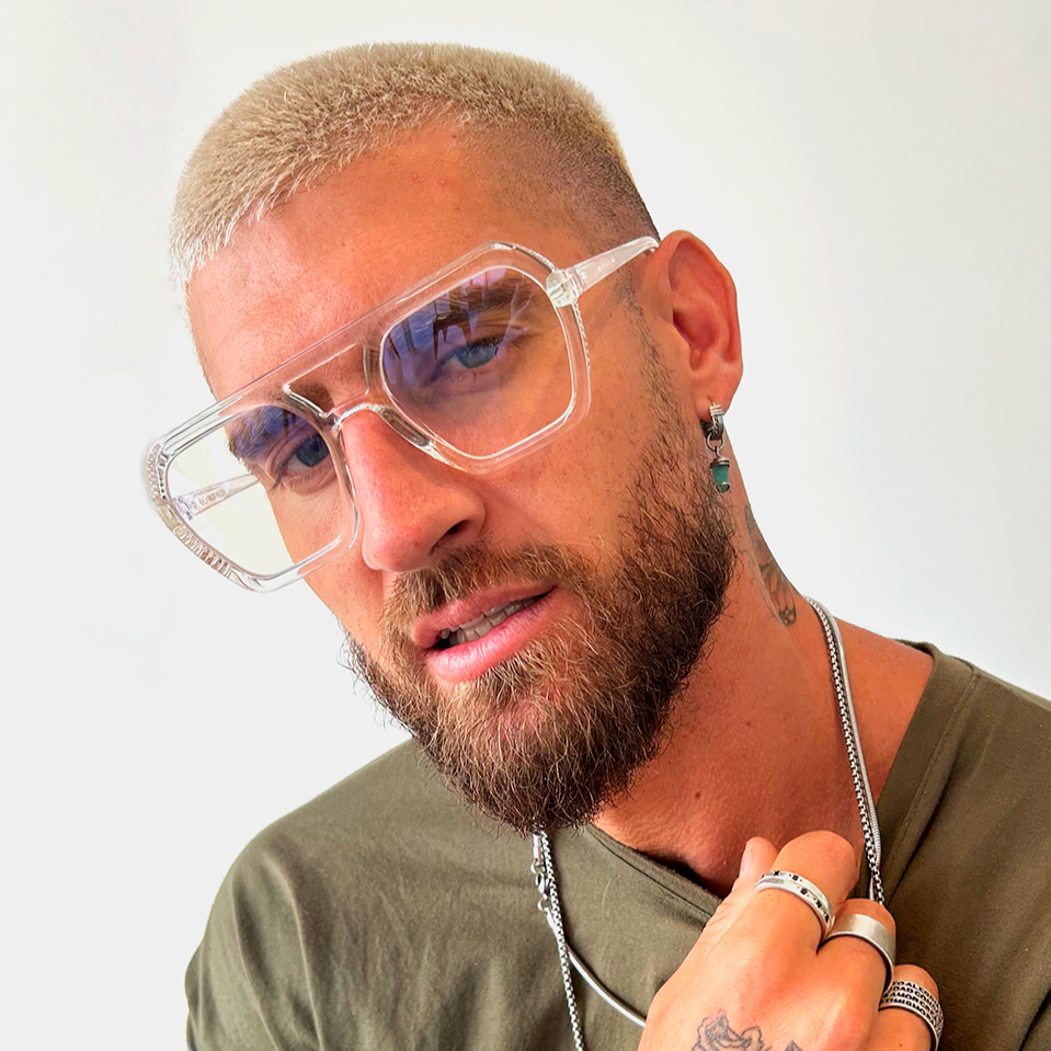 Anteojos Filtro Luz Azul Lyon Translucido