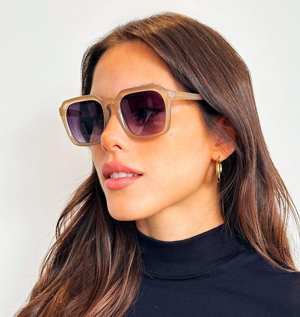 Monaco Milky Brown Lente Gris Degrade