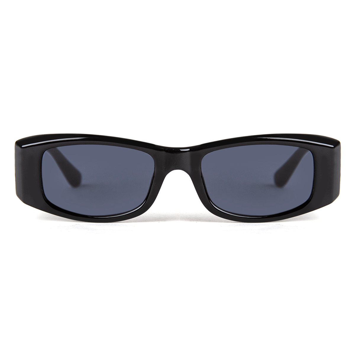 V12 Negro Brillo Lente Gris