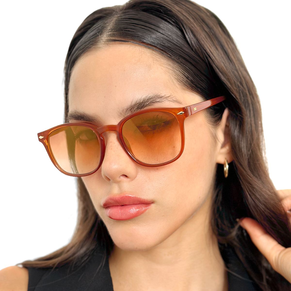 Xenote Dark Honey Lente Suave Espejada Dorada Degrade