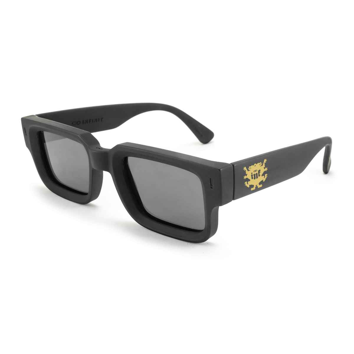 Exclamation Negro Mate Lente Gris Heraldico
