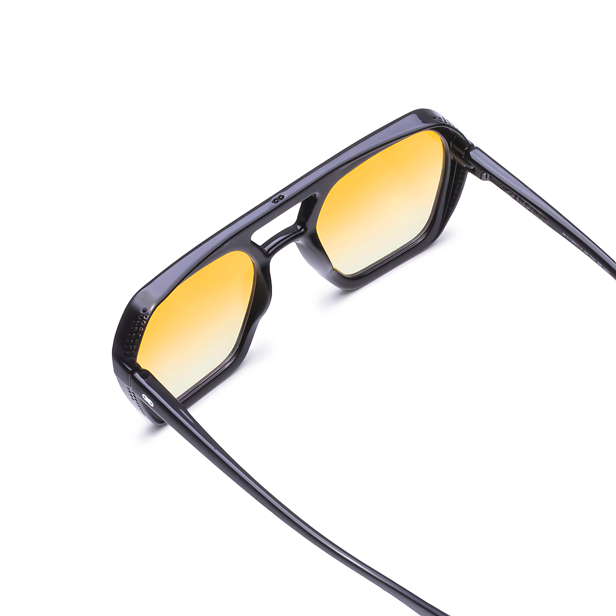 Lyon Negro Brillo Lente Naranja Degradé