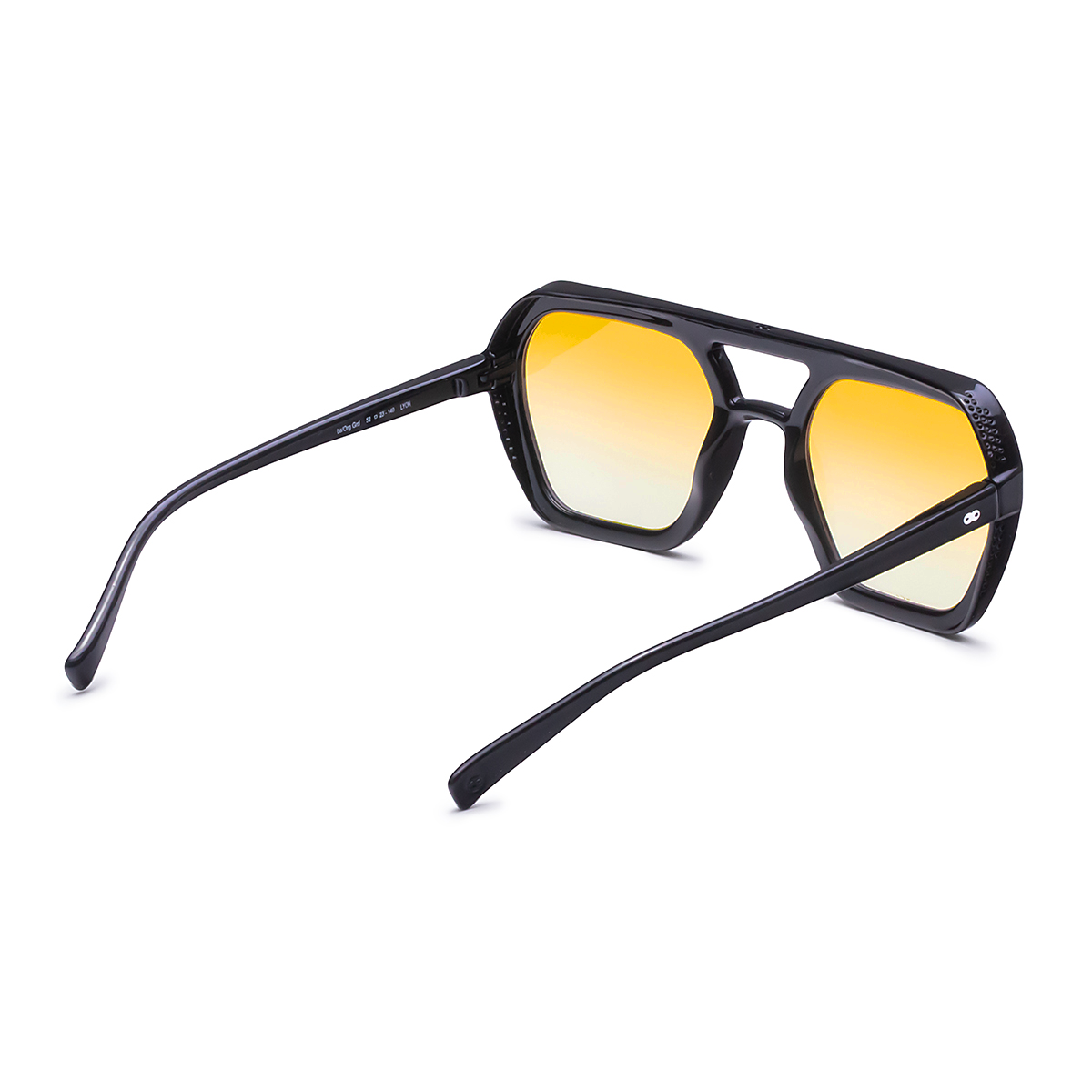 Lyon Negro Brillo Lente Naranja Degradé