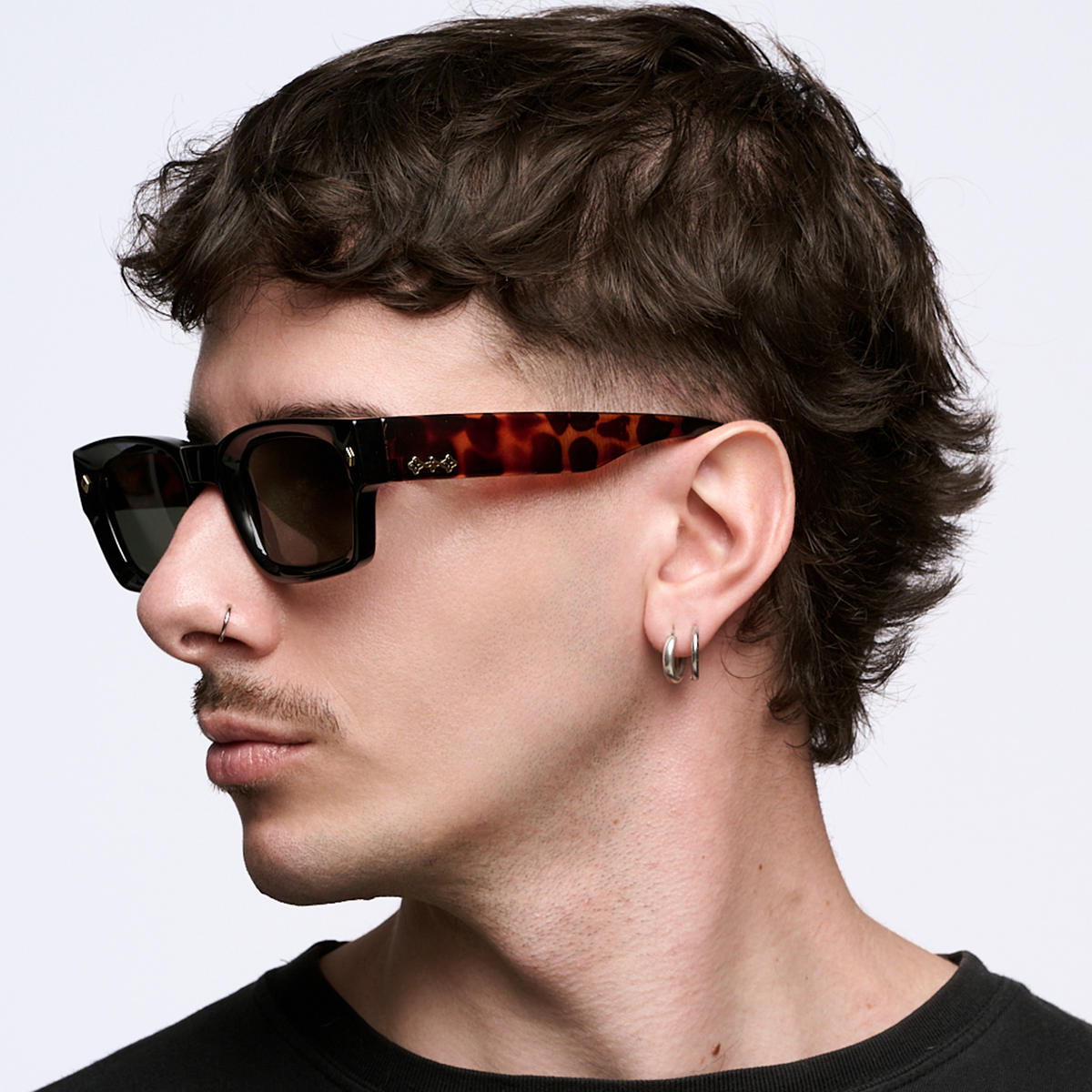 Admiration Negro Carey Lente Verde