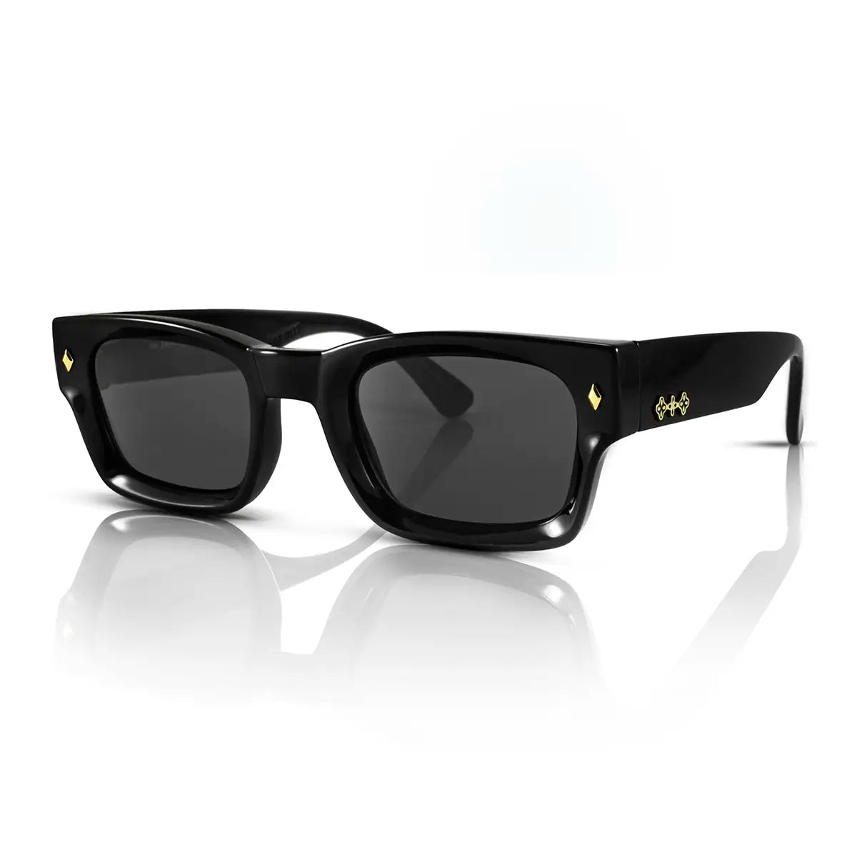 Admiration Negro Brillo Lente Gris