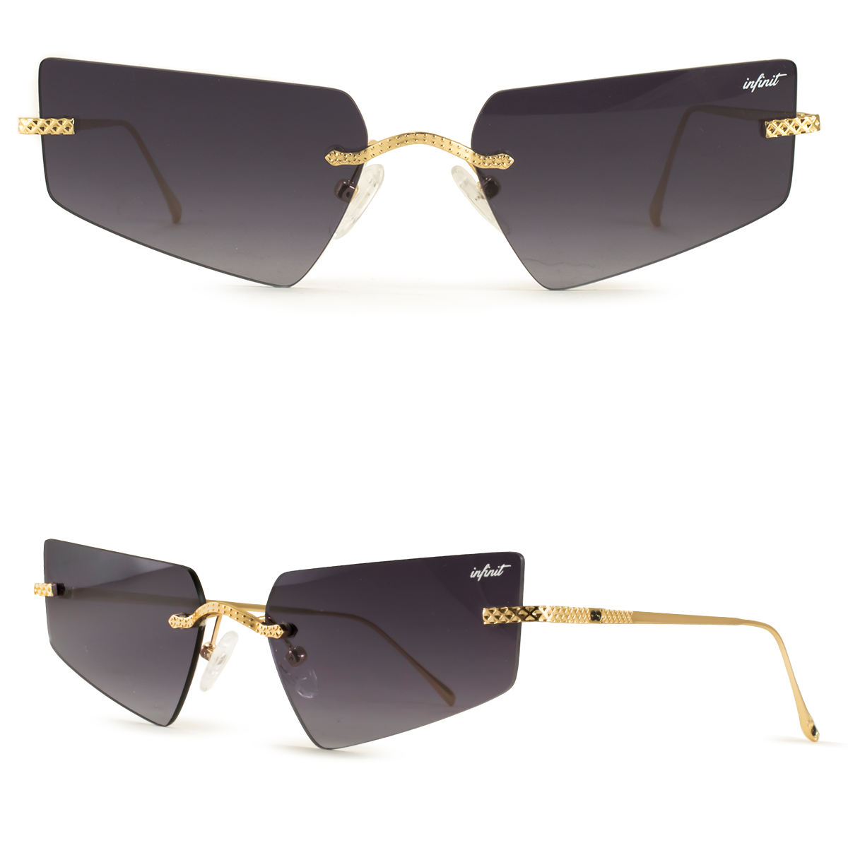 Aero Rapid Gold Lente Gris Degrade