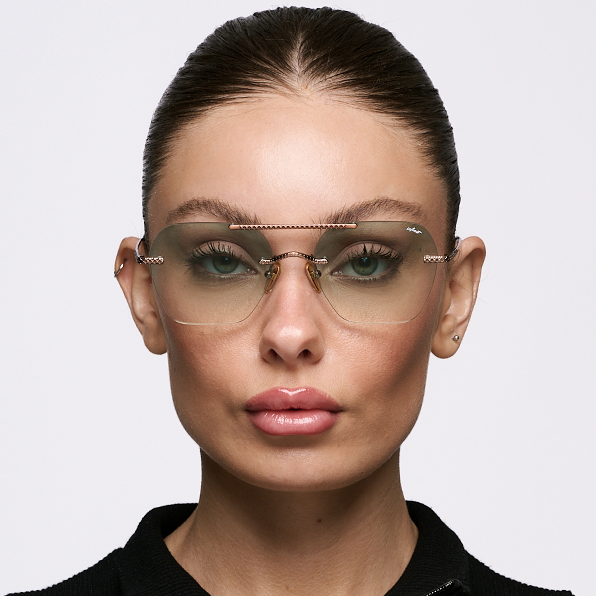 Lyon Metal Chocolate Lente Verde Degrade