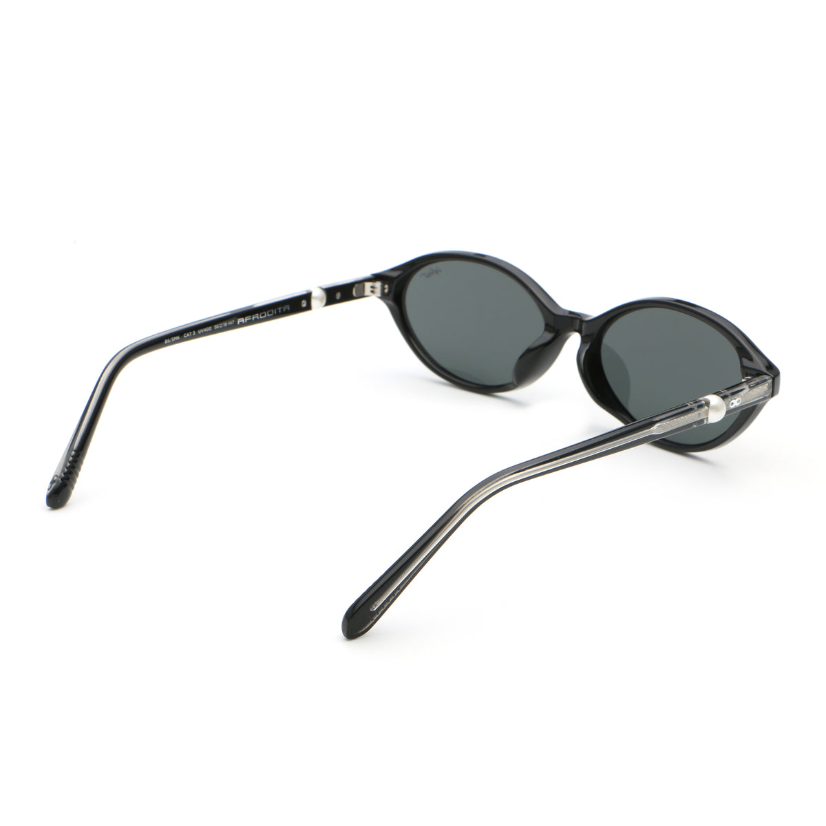 Afrodita Negro Brillo Lente Gris