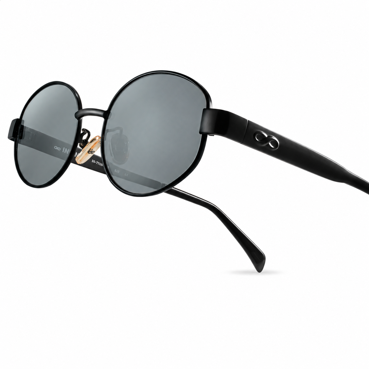 Alaska Negro Lente Gris