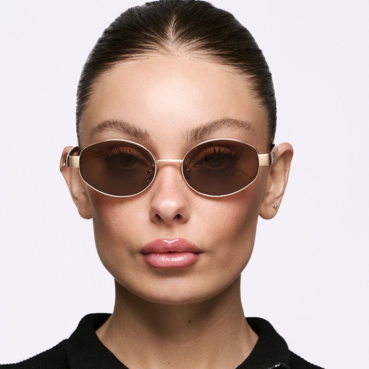 Alaska Dorado Lente Marron