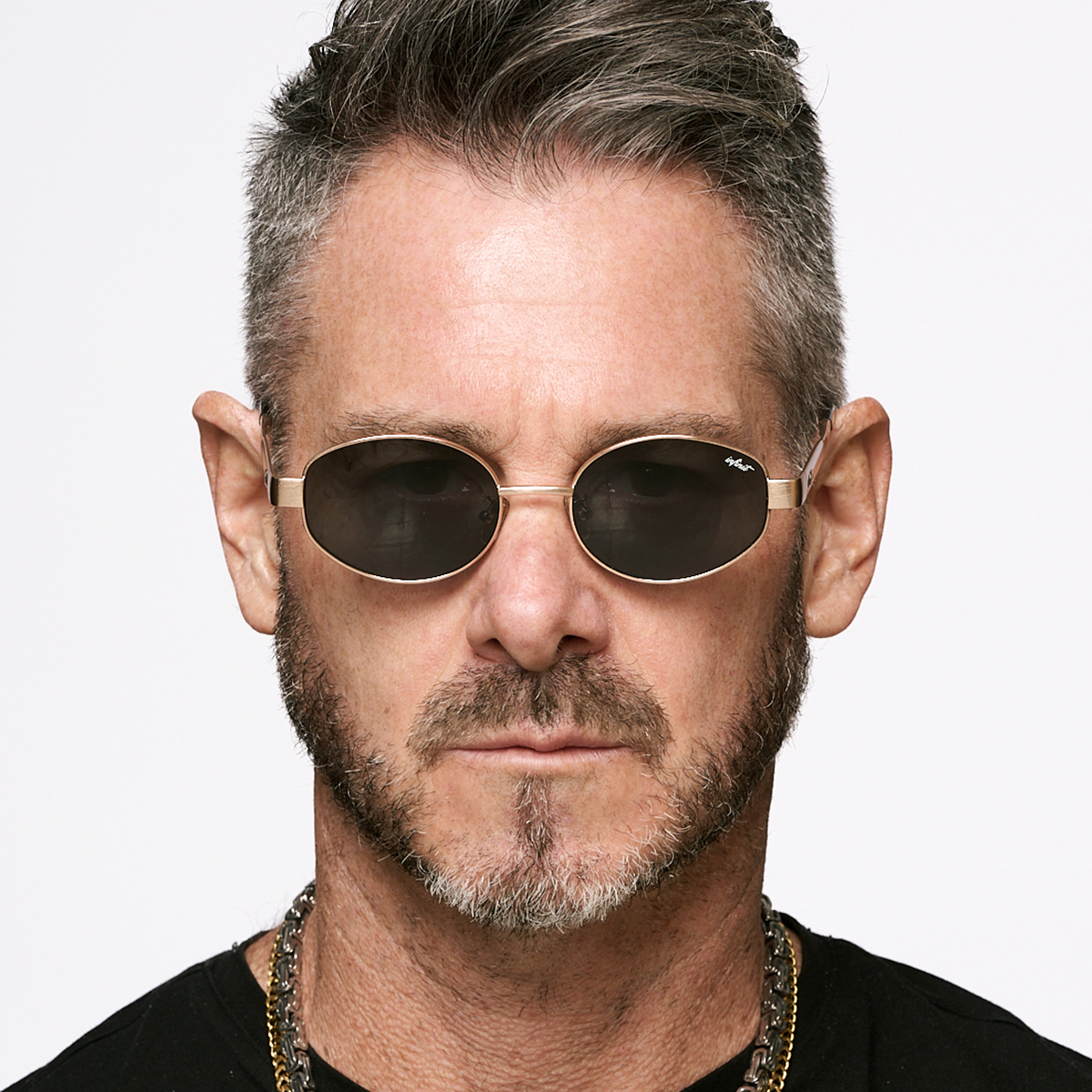 Alaska Dorado Lente Gris