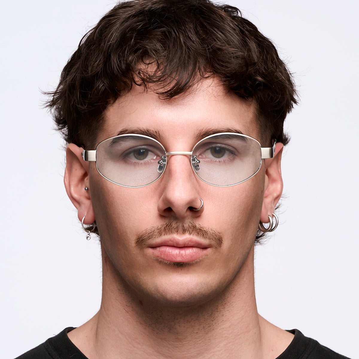Anteojos Fotocromaticos Alaska Plateado Lente Turquesa | Vista 4 | Infinit Eyewear