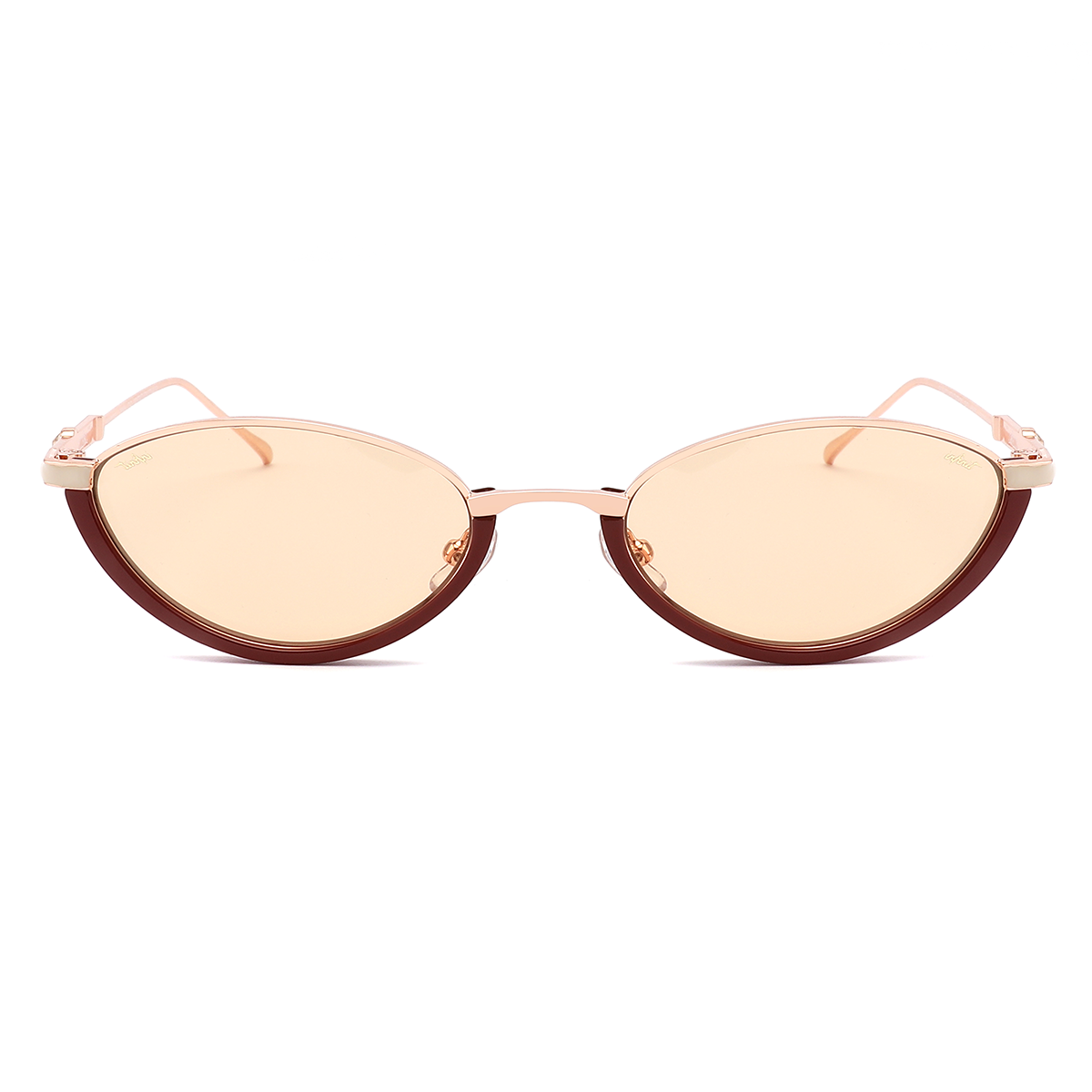 Anello Rosado Dorado Lente Tostado
