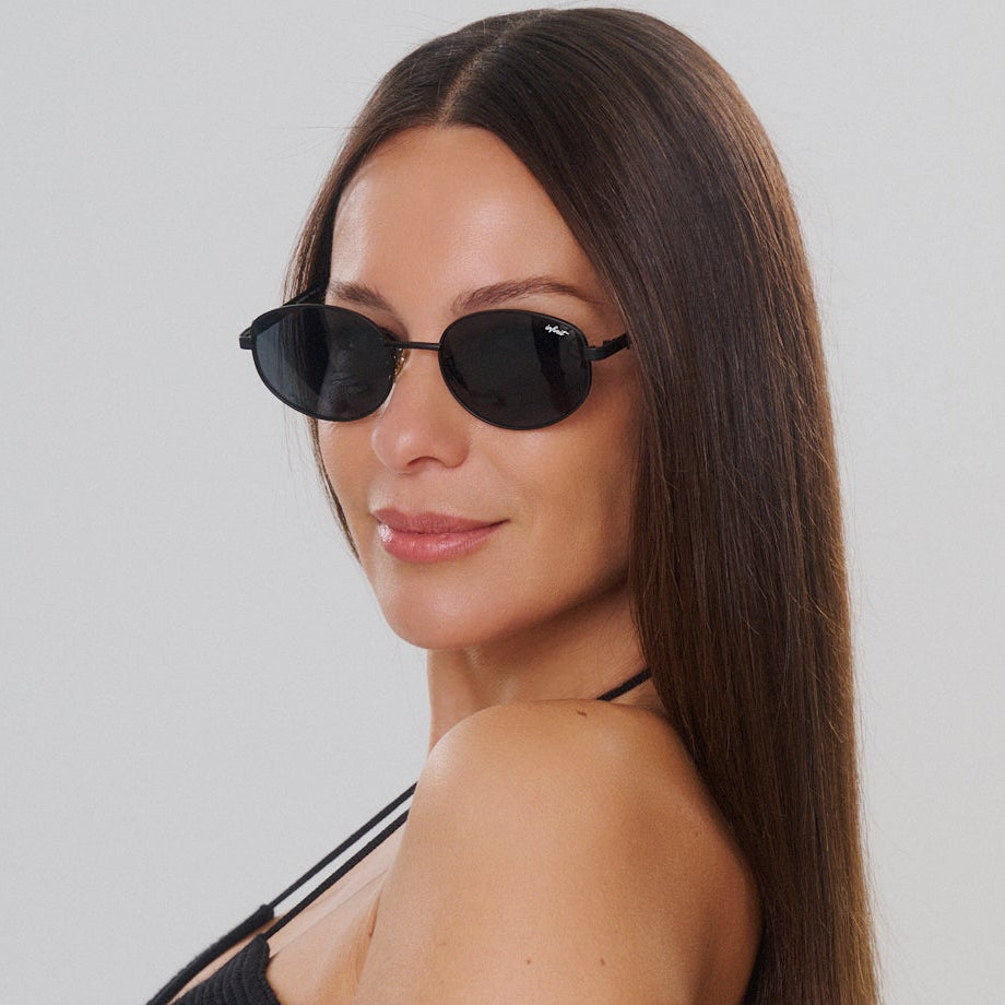 Anglet Negro Lente Gris By Pampita