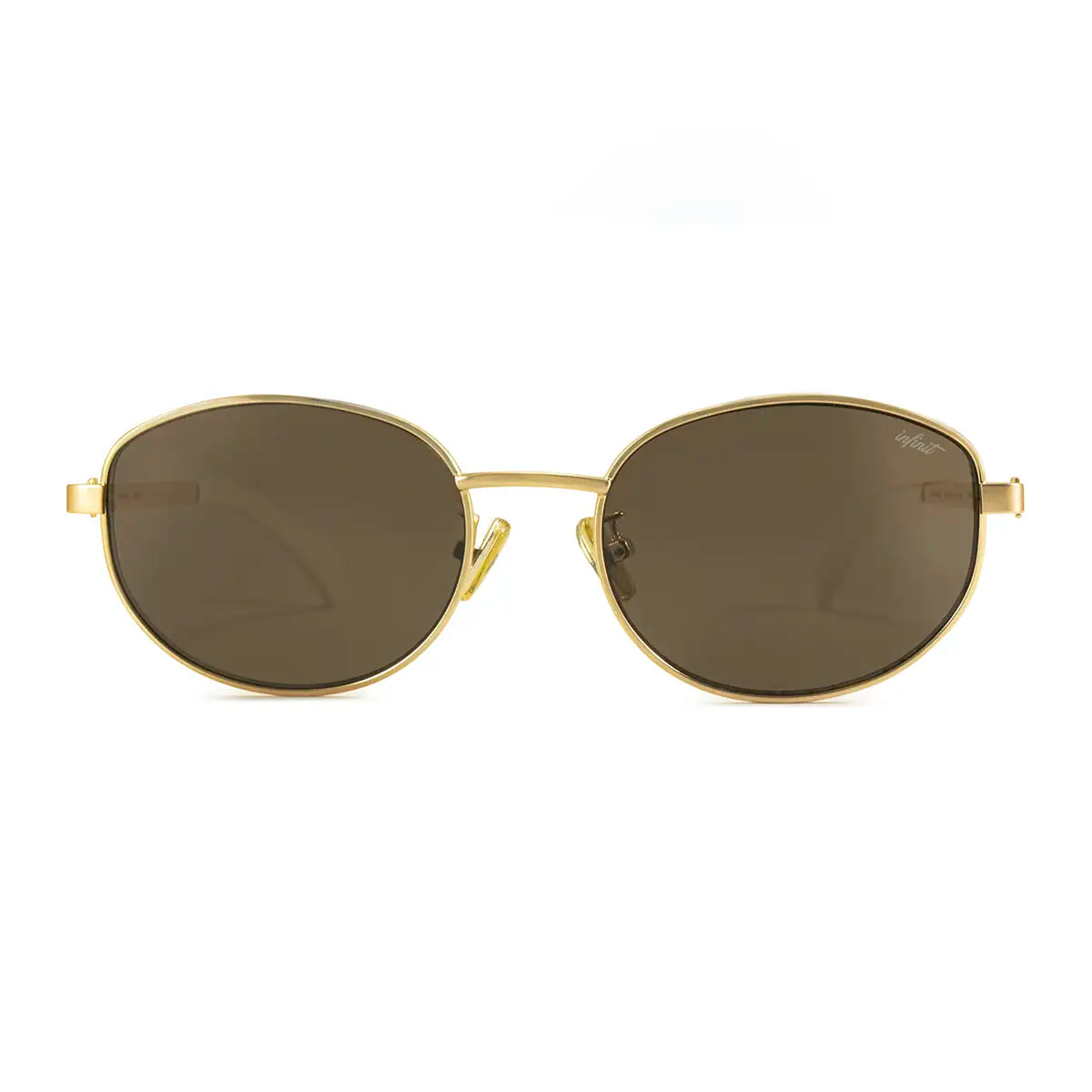 Anglet Dorado Lente Marron By Pampita