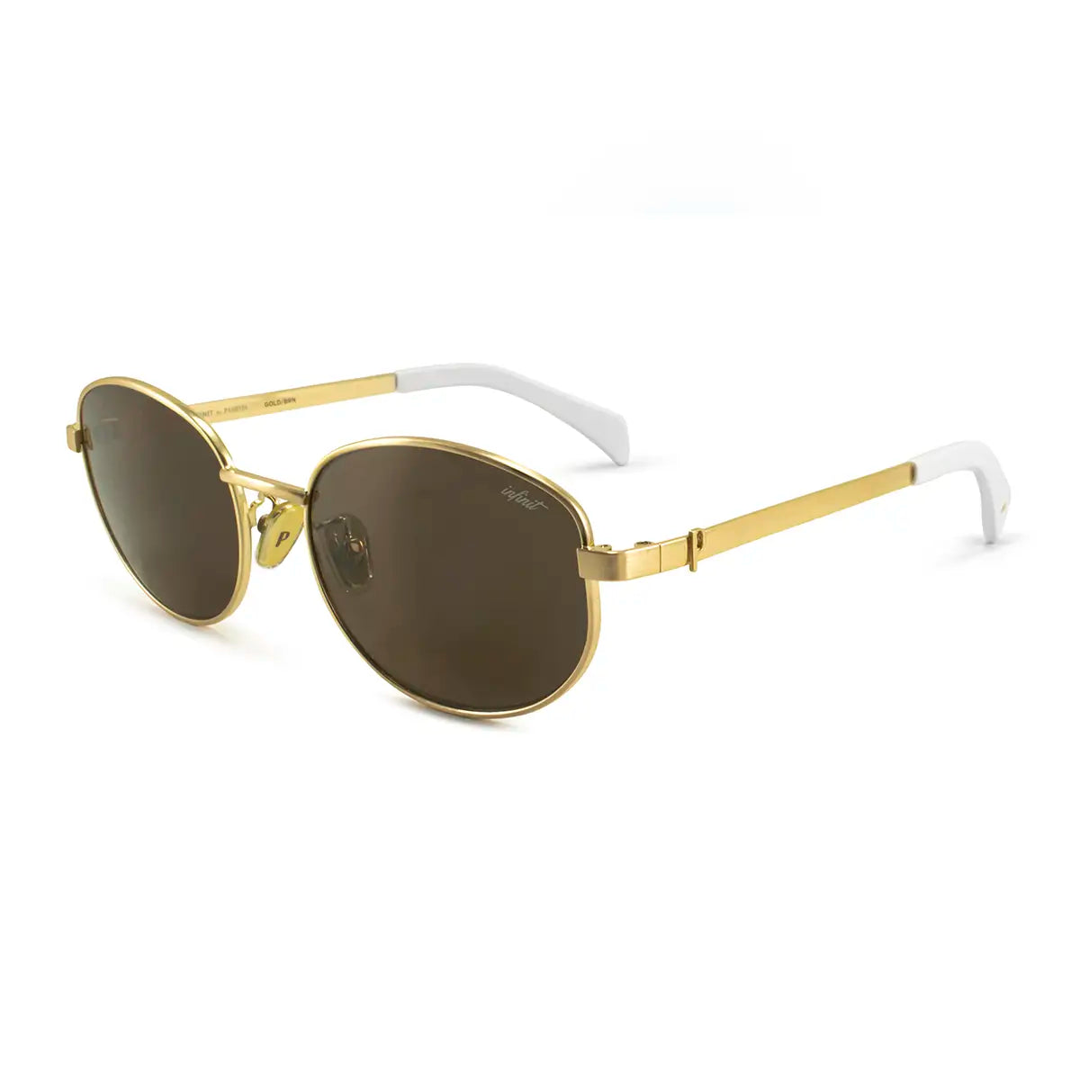 Anglet Dorado Lente Marron By Pampita