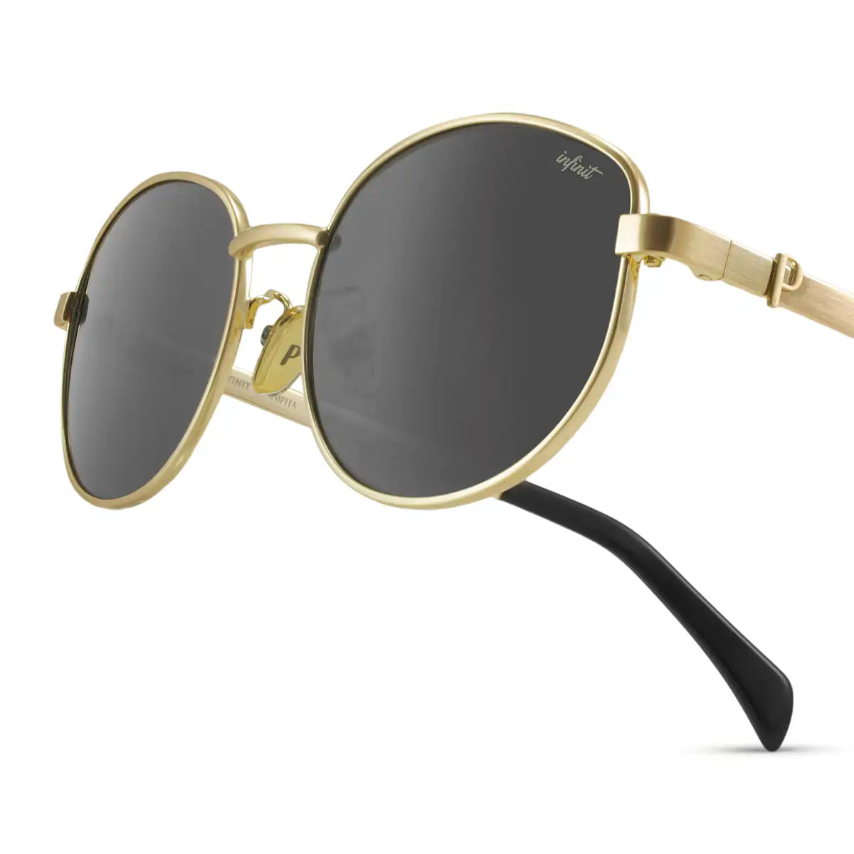 Anglet Dorado Lente Gris By Pampita