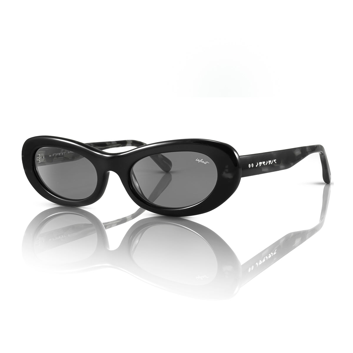 Asahi Negro Brillo Lente Gris