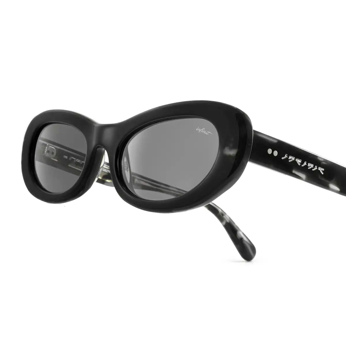 Asahi Negro Brillo Lente Gris