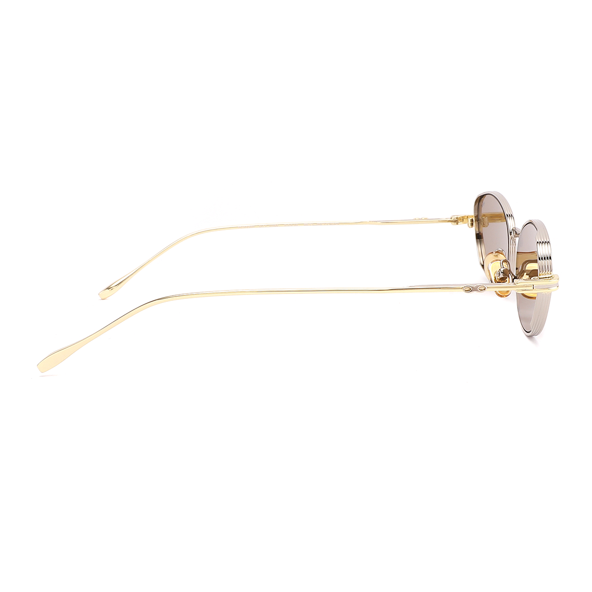 Atlantica Plateado Lente Marron
