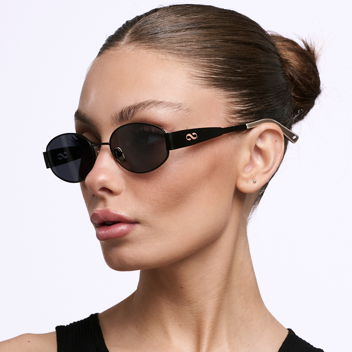 Bahamas Negro Lente Gris