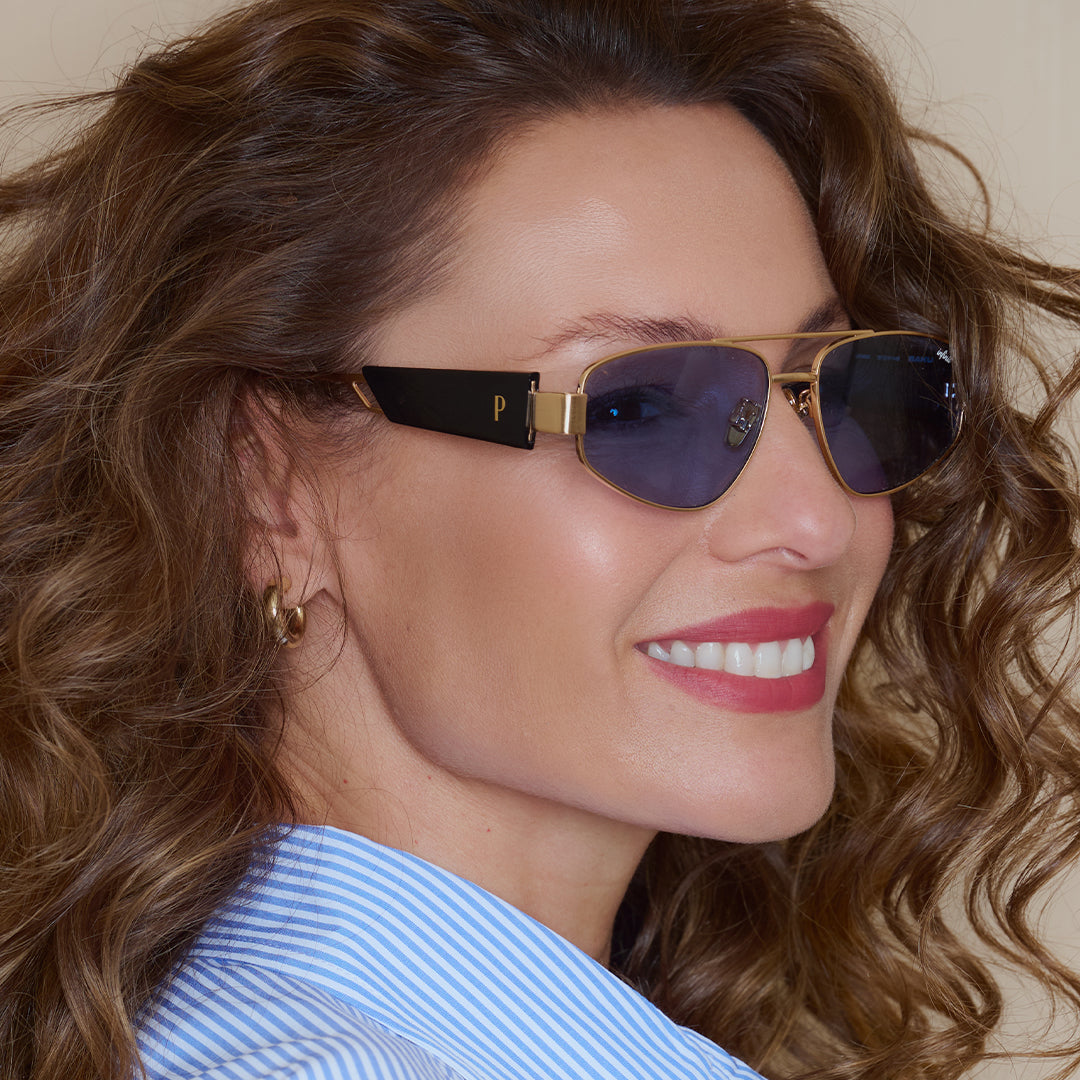 Baku Dorado Lente Celeste By Pampita