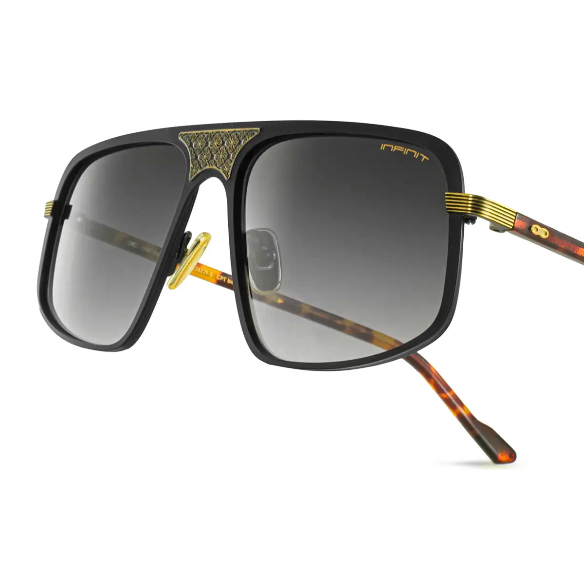 Bosco Negro Carey Lente Gris Degrade