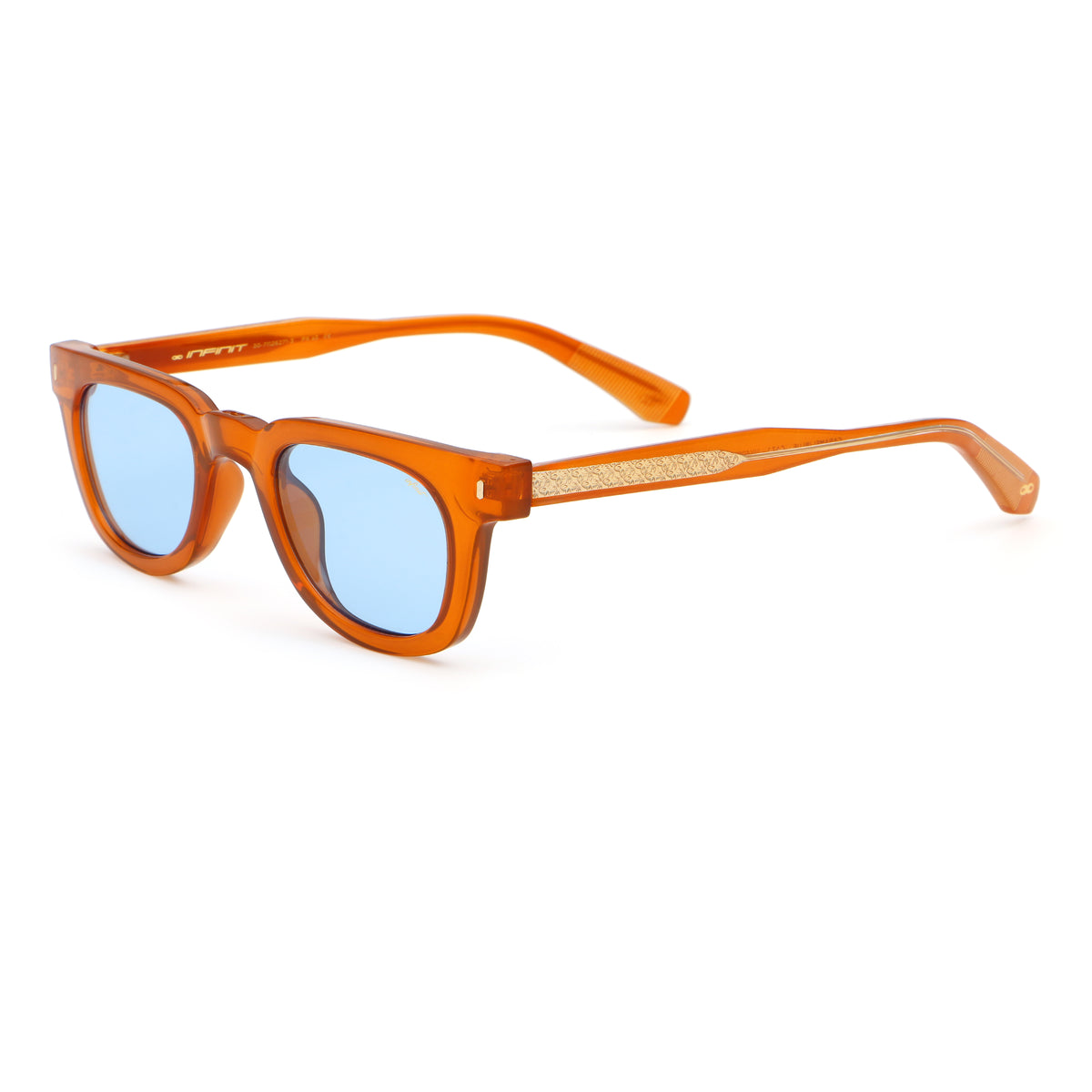 Boston Caramelo Lente Azul