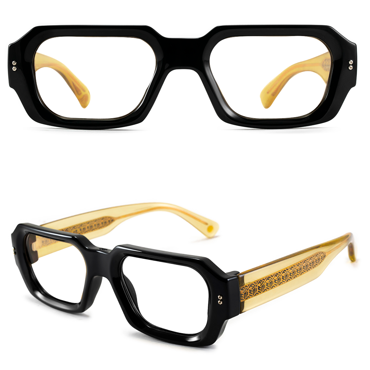 Armazon Bronx Negro Brillo Tostado