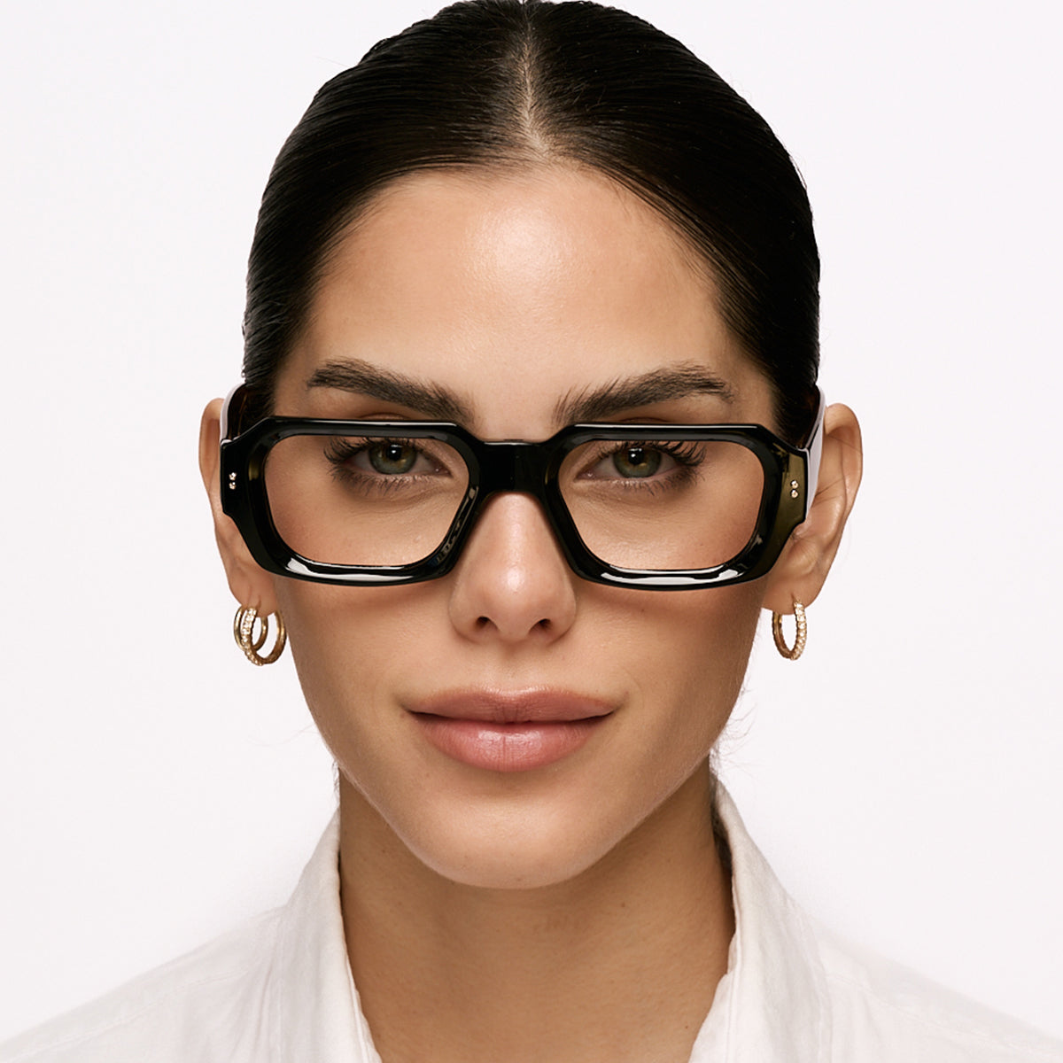 Anteojos Filtro Luz Azul Bronx Negro Brillo Tostado