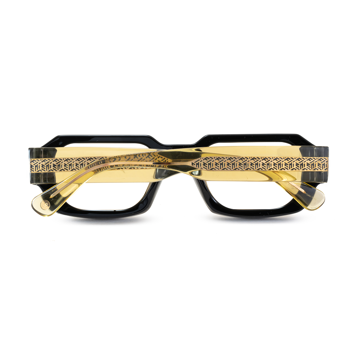 Anteojos Filtro Luz Azul Bronx Negro Brillo Tostado