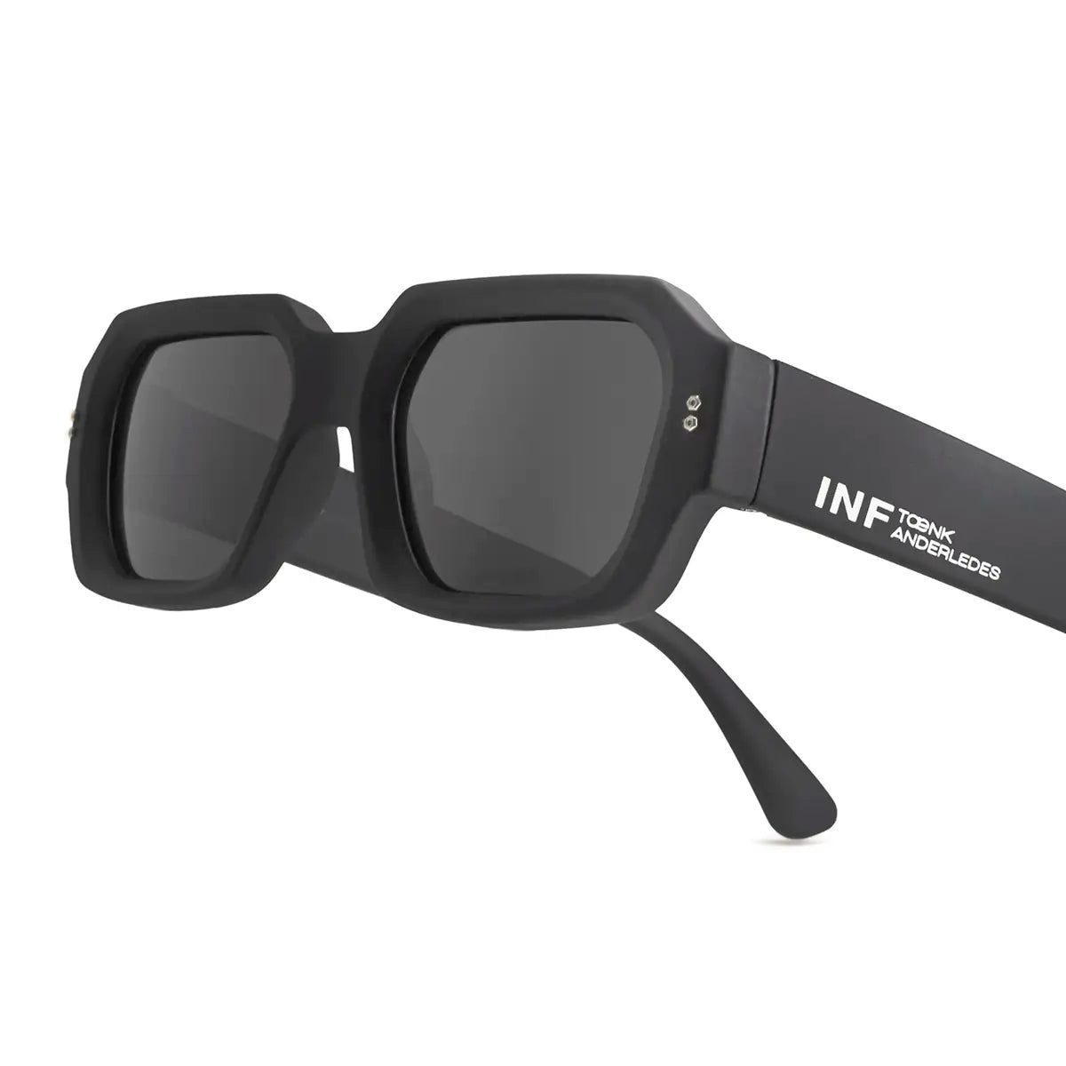 Bronx Negro Mate Lente Gris