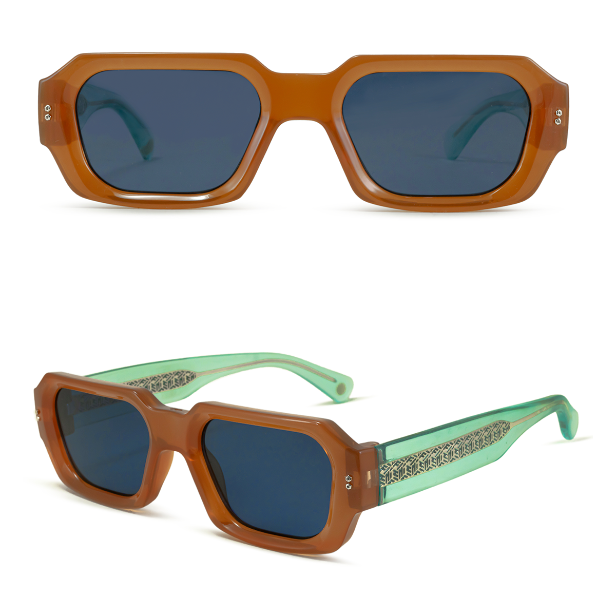 Bronx Dark Honey Lente Azul