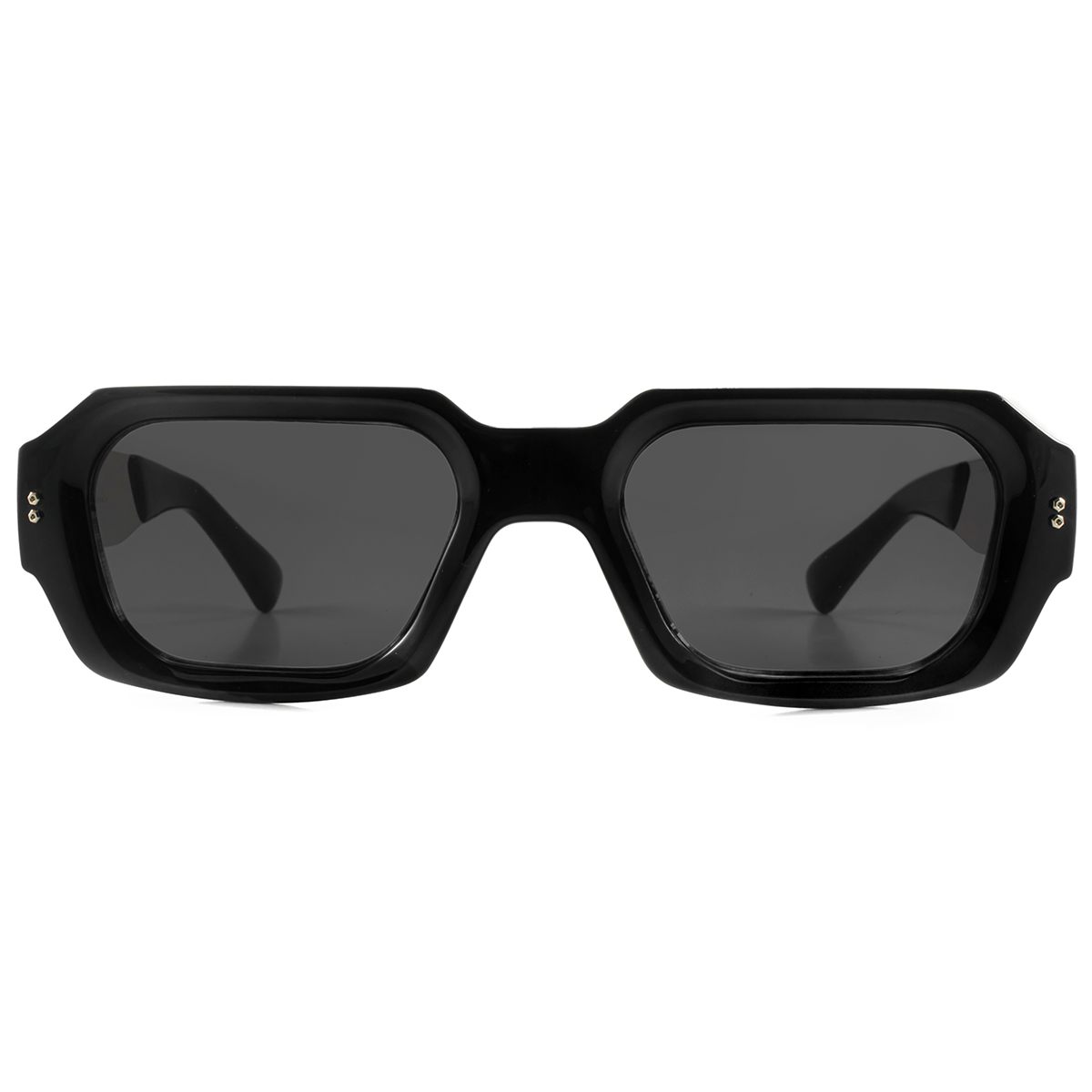 Bronx Metal Negro Lente Gris