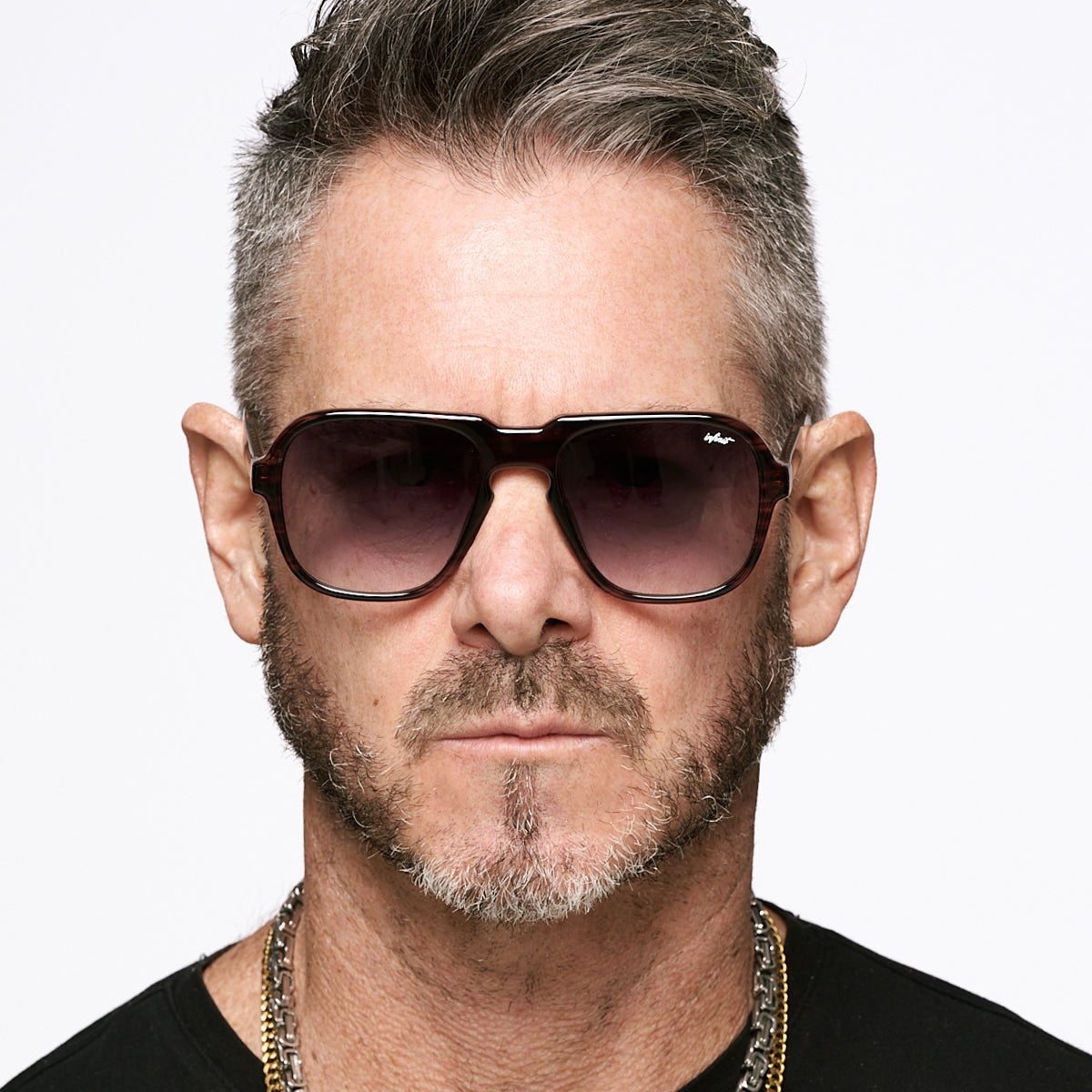 Burdeos Carey Wood Lente Gris Degrade