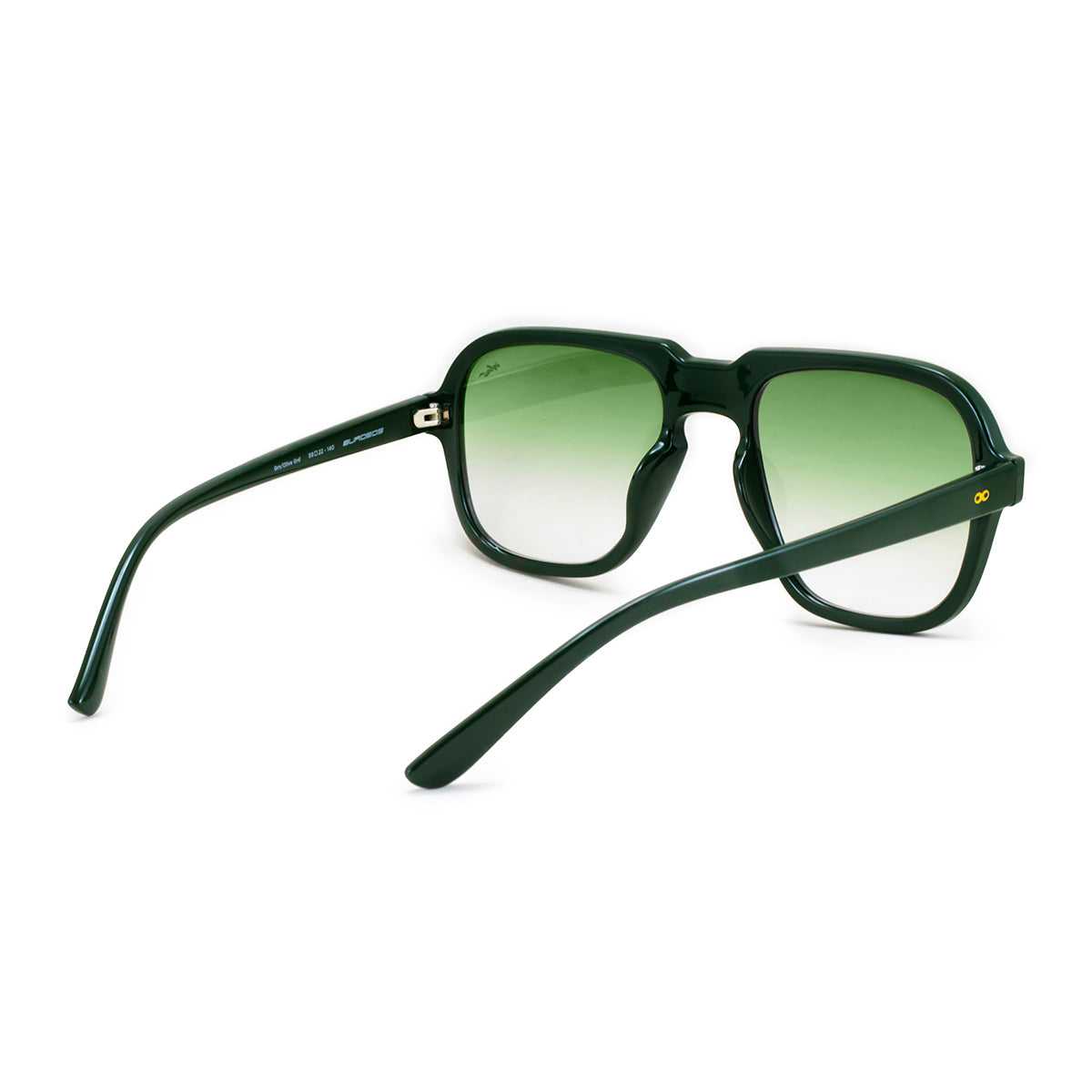 Anteojos de Sol Burdeos Verde Lente Oliva Degrade