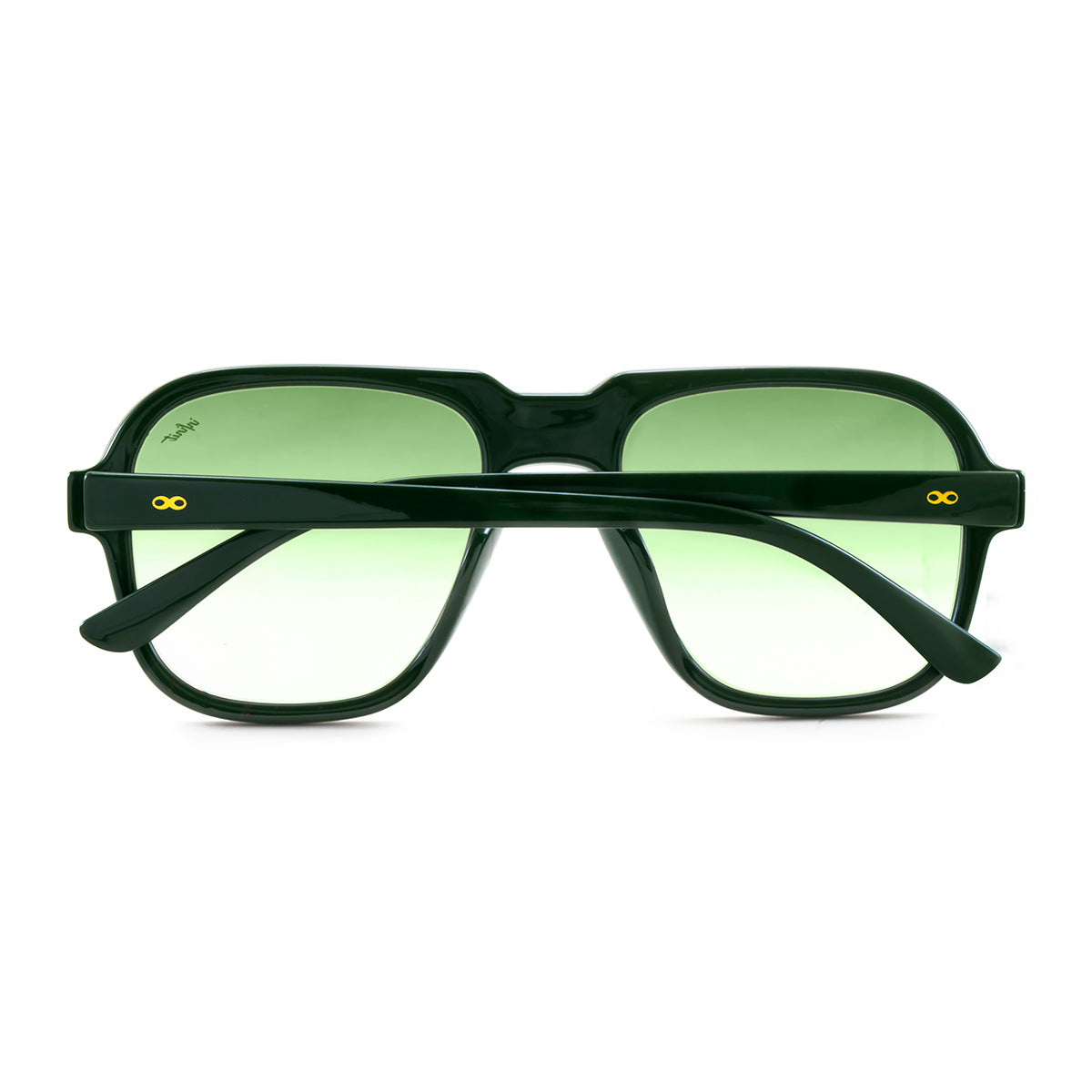 Anteojos de Sol Burdeos Verde Lente Oliva Degrade