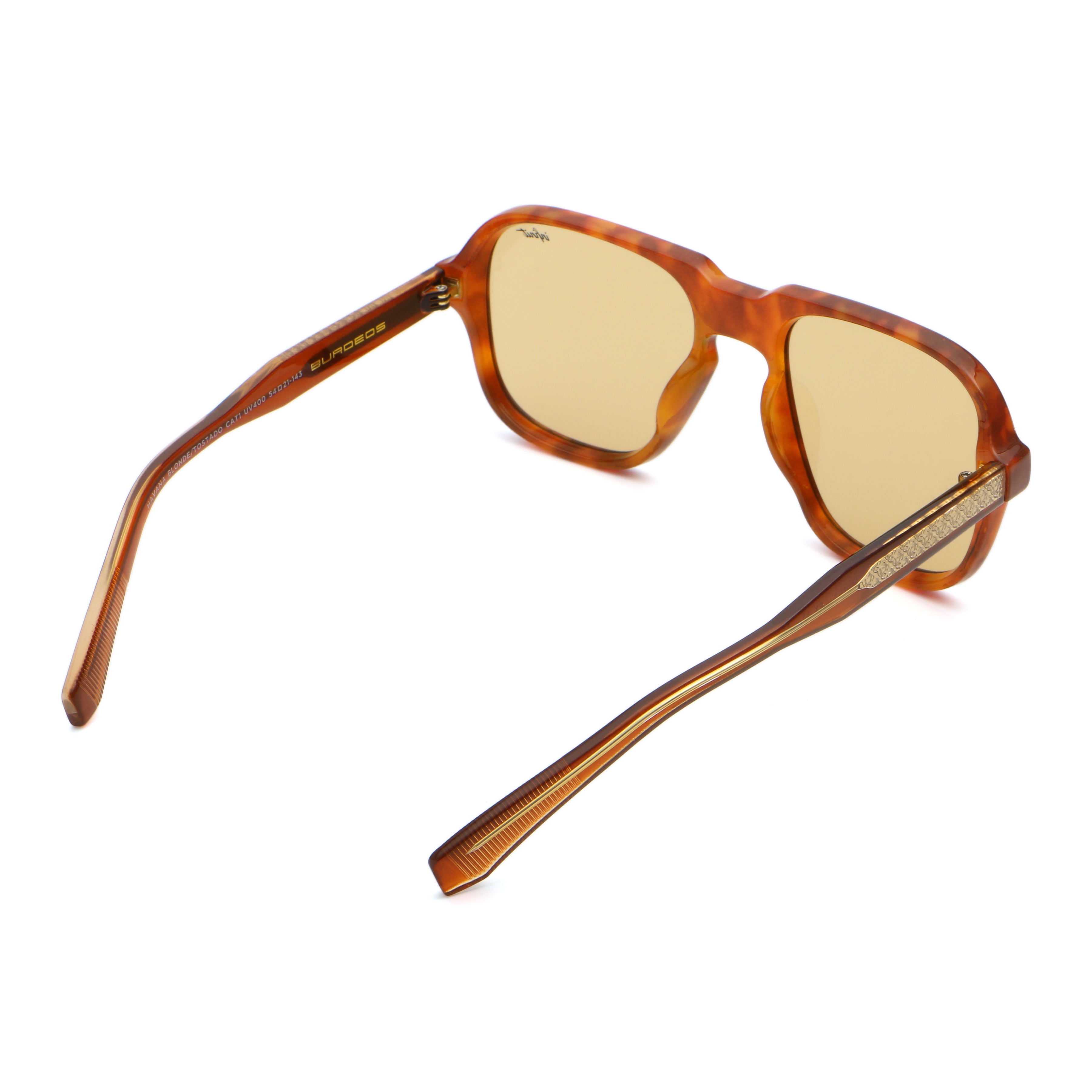 Burdeos Carey Rubio Lente Tostado