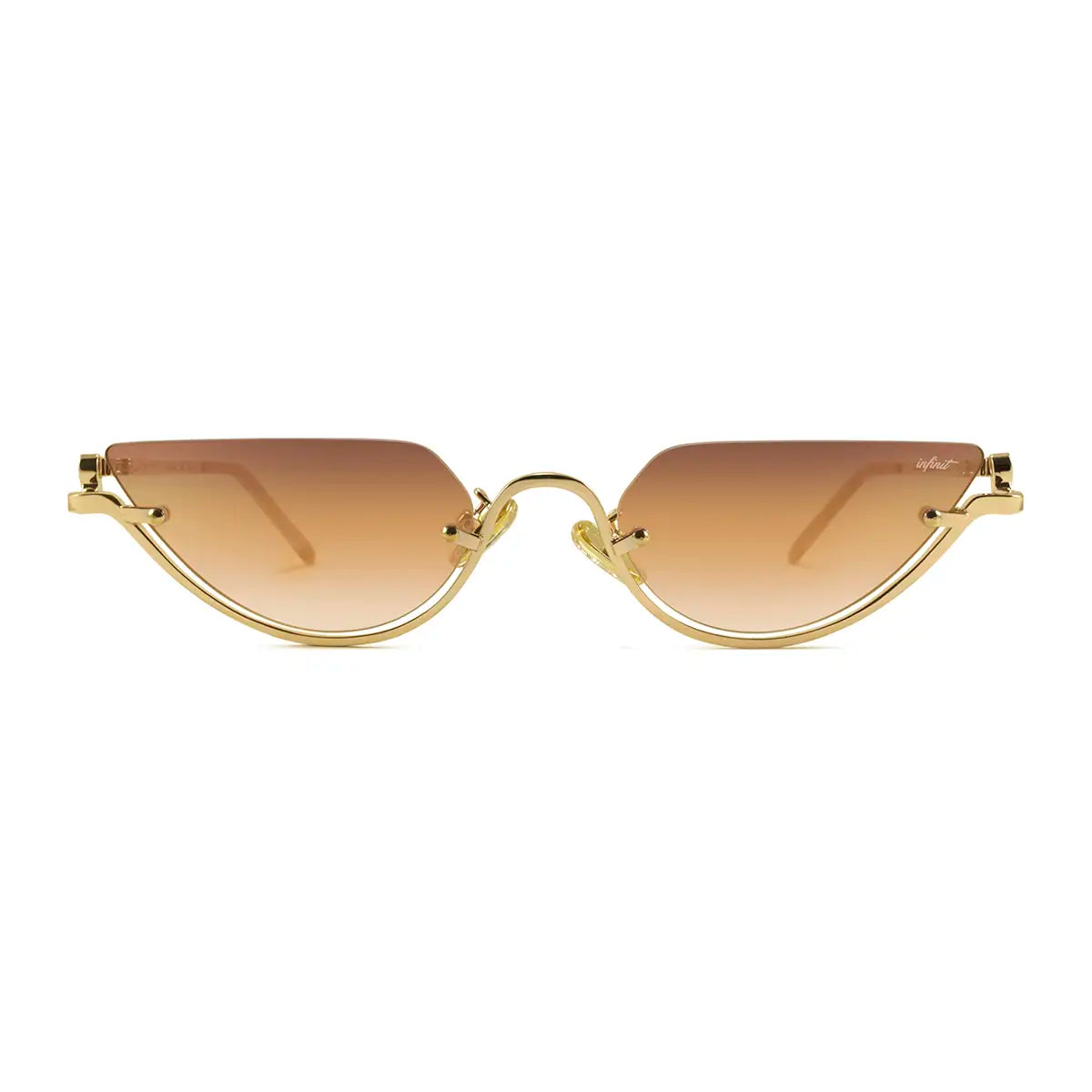Capri Dorado Lente Suave Espejada Naranja