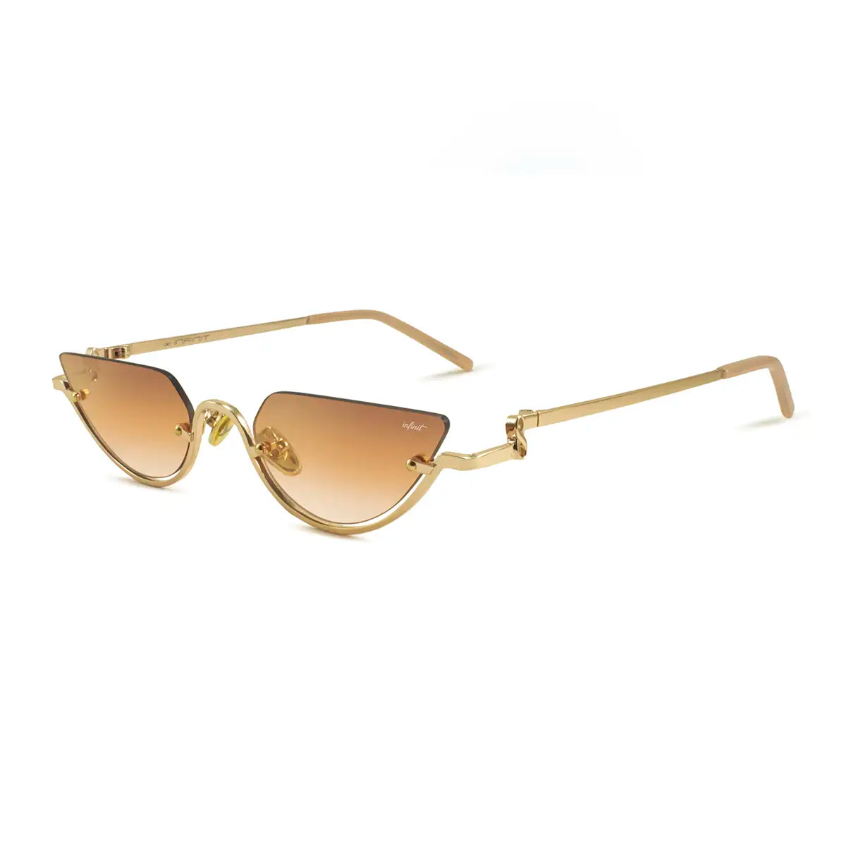 Capri Dorado Lente Suave Espejada Naranja